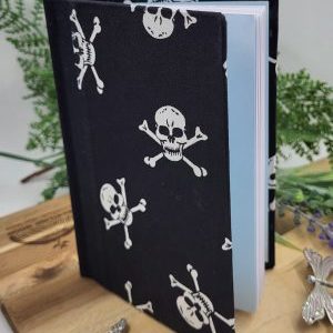 'Jolly Roger' Hand-Made A6 Notebook